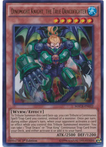 Dinomight Knight, the True Dracofighter
