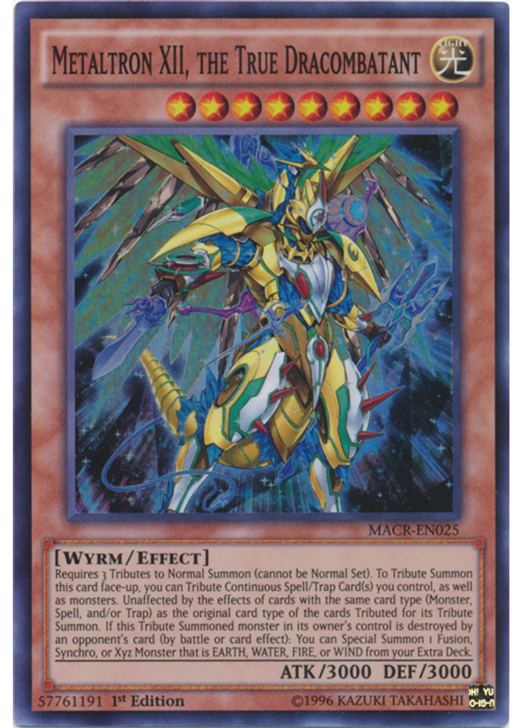 Metaltron XII, the True Dracombatant