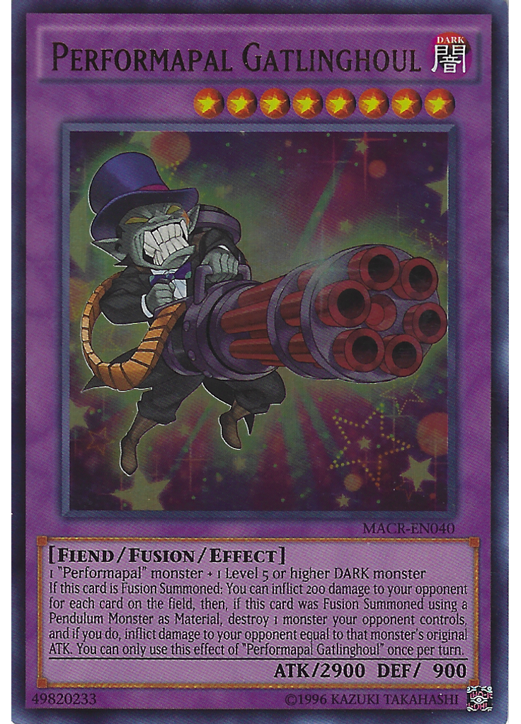 Performapal Gatlinghoul (Ultra Rare Unlimited)