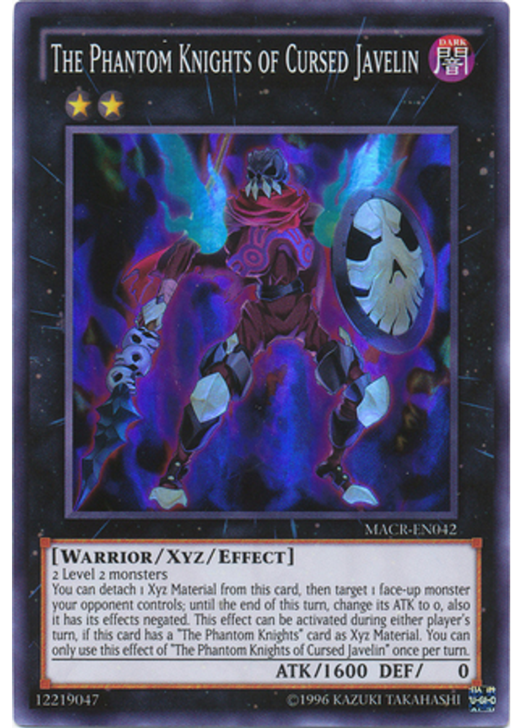 The Phantom Knights of Cursed Javelin (Super Rare Unlimited)