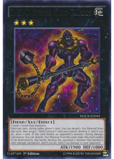 D/D/D Stone King Darius — Maximum Crisis