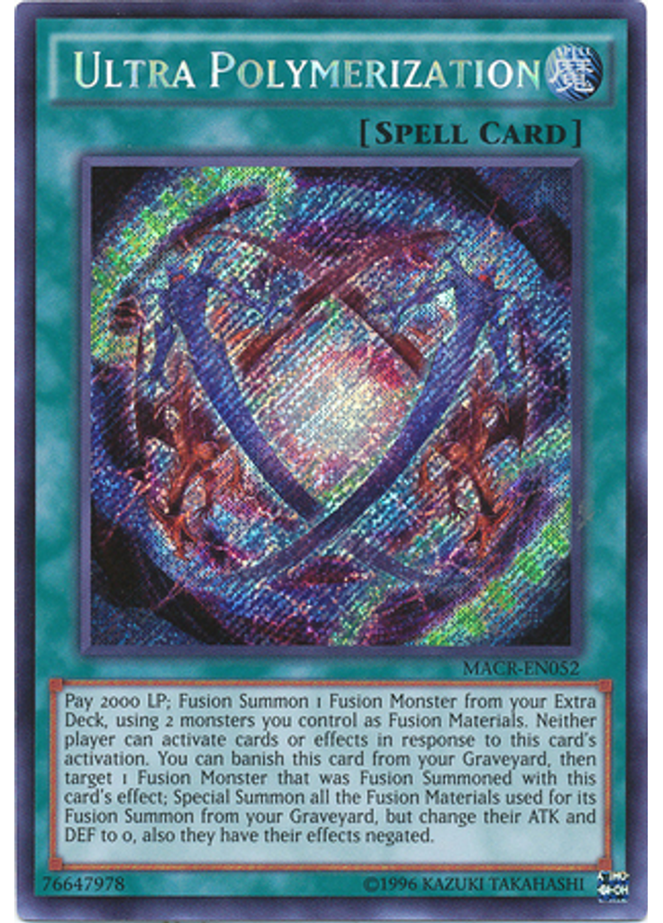 Ultra Polymerization (Secret Rare Unlimited)