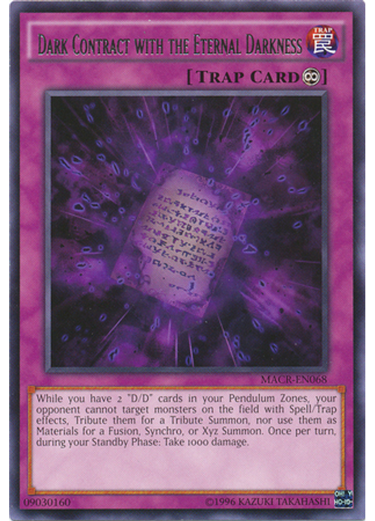 Dark Contract with the Eternal Darkness (Rare Unlimited)
