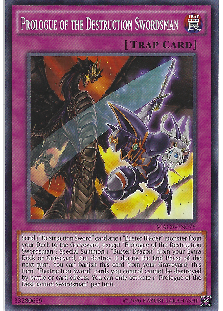 Prologue of the Destruction Swordsman (Common Unlimited)