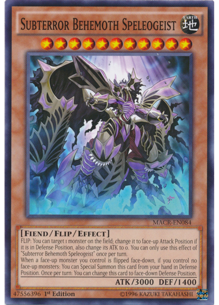 Subterror Behemoth Speleogeist