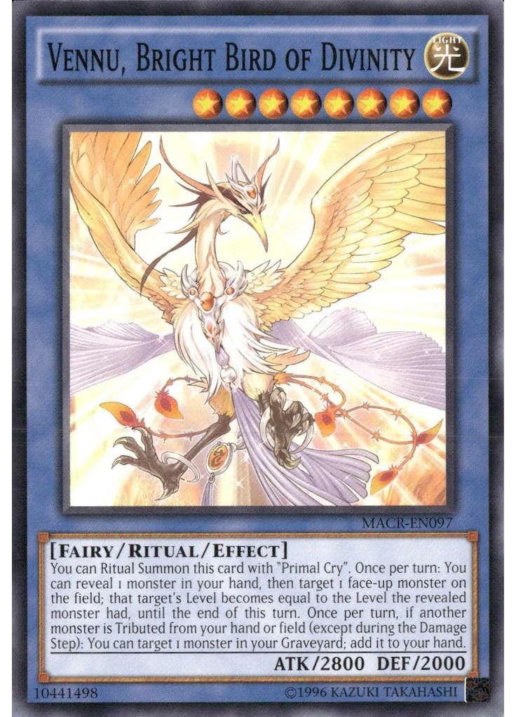 Vennu, Bright Bird of Divinity (Common Unlimited)