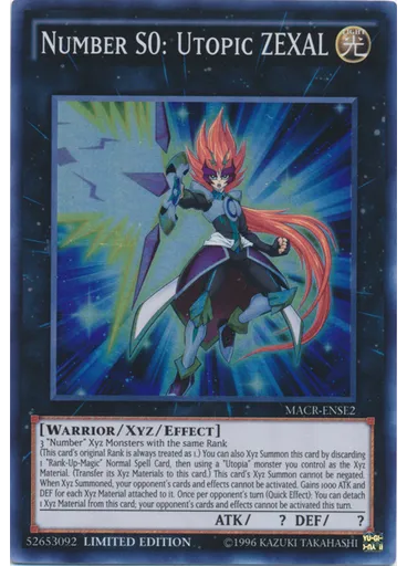 Number S0: Utopic ZEXAL — Maximum Crisis Special Edition