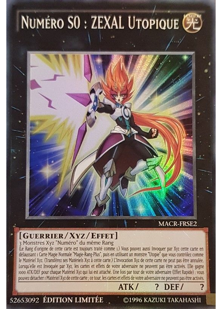 Numéro S0 : ZEXAL Utopique