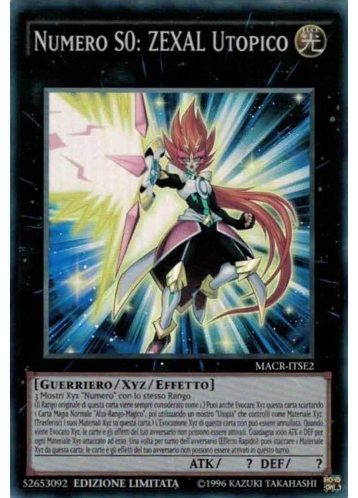 Numero S0: ZEXAL Utopico