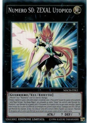Numero S0: ZEXAL Utopico — Crisi Massima Edizione Speciale