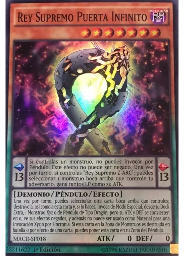 Rey Supremo Puerta Infinito