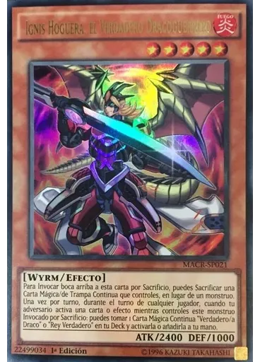 Ignis Hoguera, el Verdadero Dracoguerrero