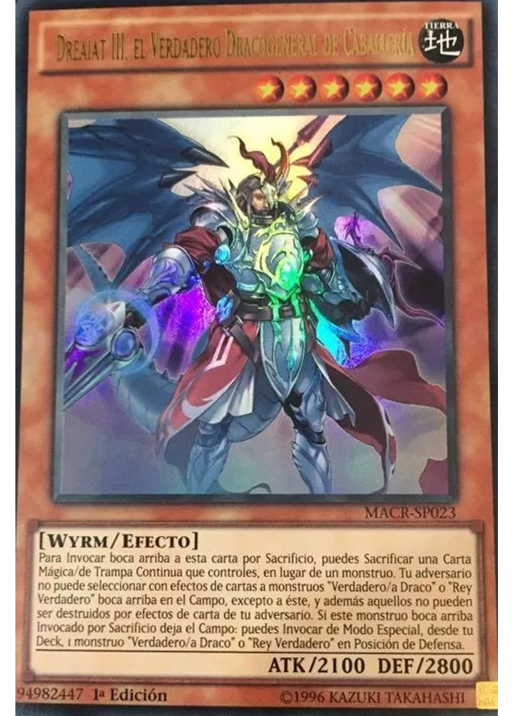 Dreaiat III, el Verdadero Dracogeneral de Caballería