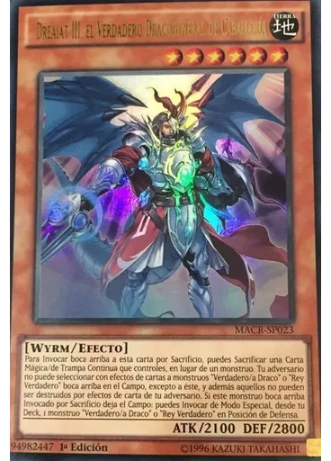 Dreaiat III, el Verdadero Dracogeneral de Caballería