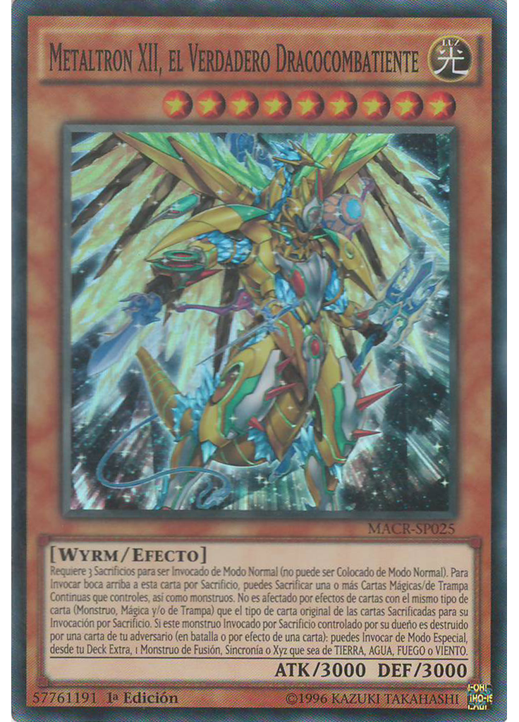 Metaltron XII, el Verdadero Dracocombatiente