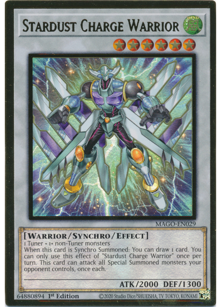 Stardust Charge Warrior
