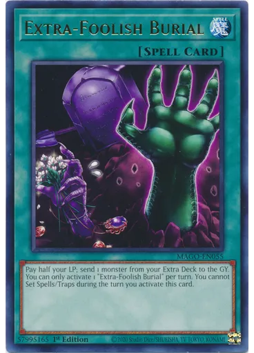 Extra-Foolish Burial