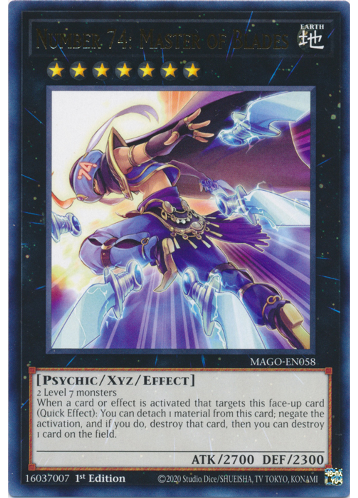Number 74: Master of Blades