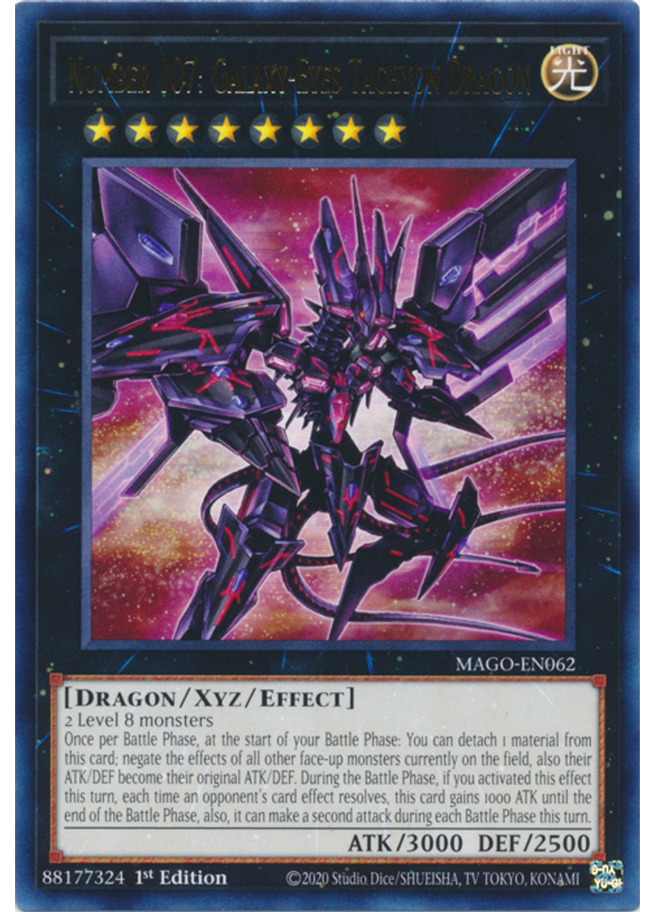 Number 107: Galaxy-Eyes Tachyon Dragon