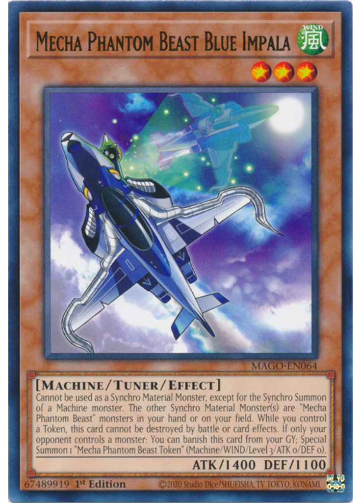 Mecha Phantom Beast Blue Impala