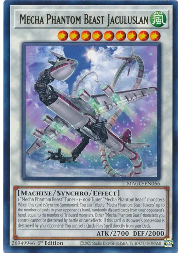 Mecha Phantom Beast Jaculuslan — Maximum Gold