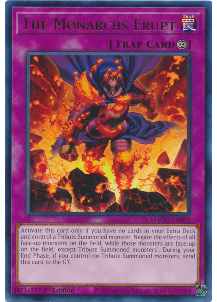 The Monarchs Erupt
