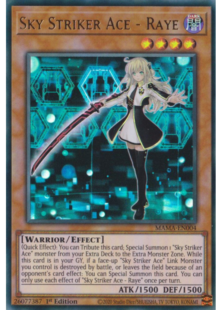 Sky Striker Ace - Raye
