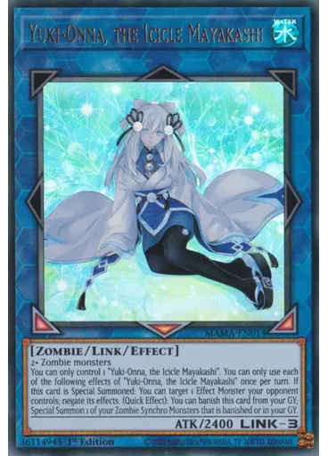 Yuki-Onna, the Icicle Mayakashi