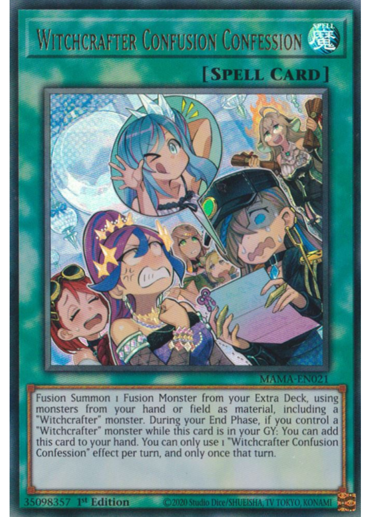 Witchcrafter Confusion Confession