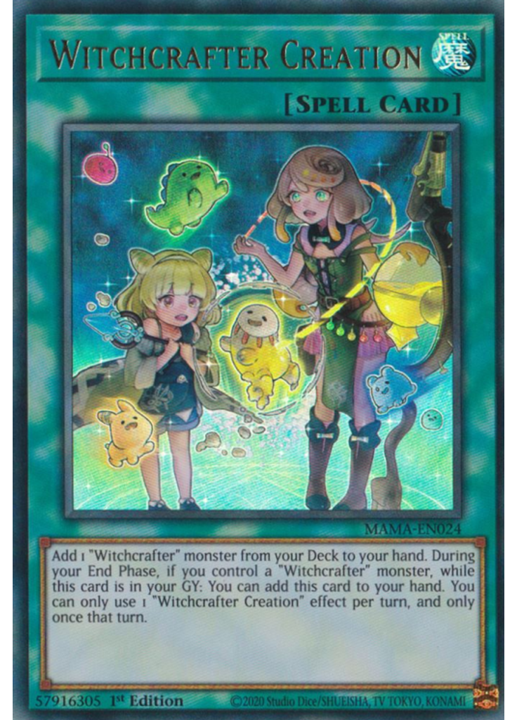 Witchcrafter Creation