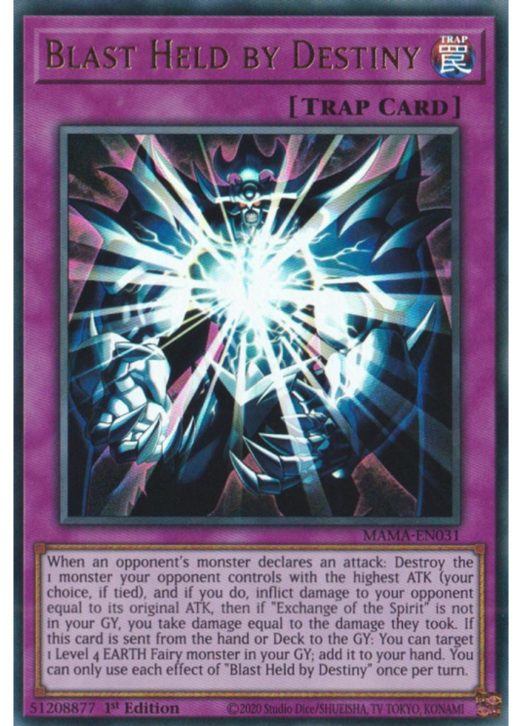 Blast Held by Destiny
