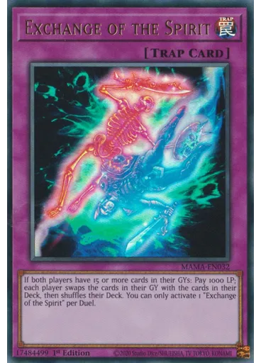 Exchange of the Spirit
