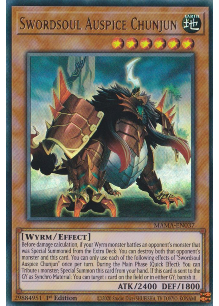 Swordsoul Auspice Chunjun