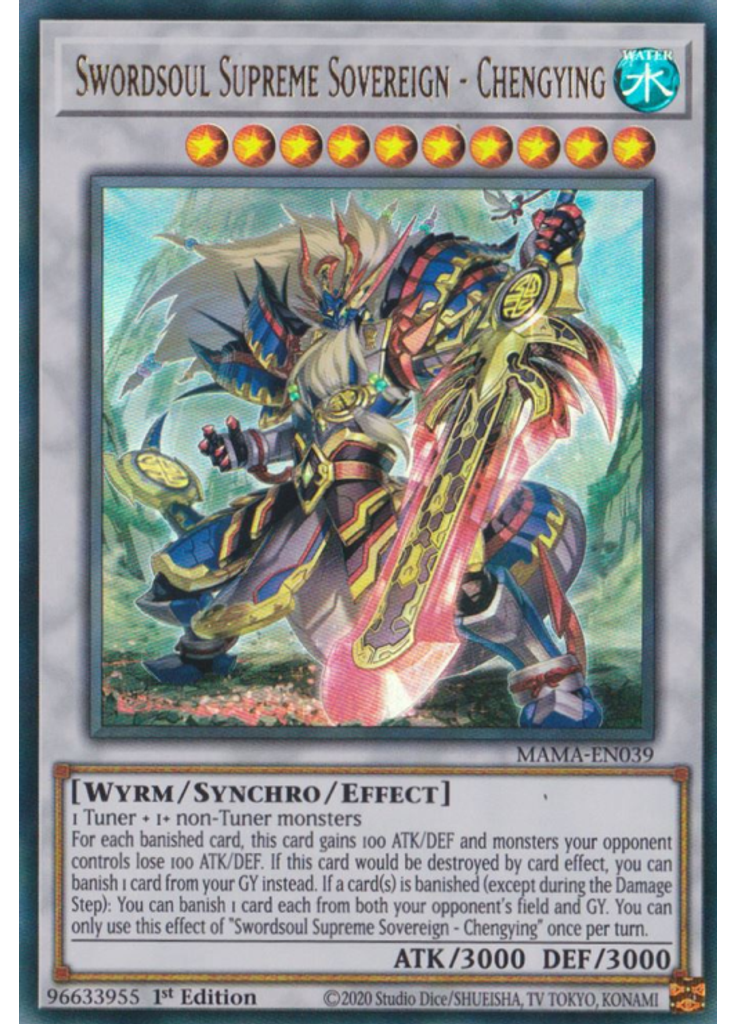 Swordsoul Supreme Sovereign - Chengying