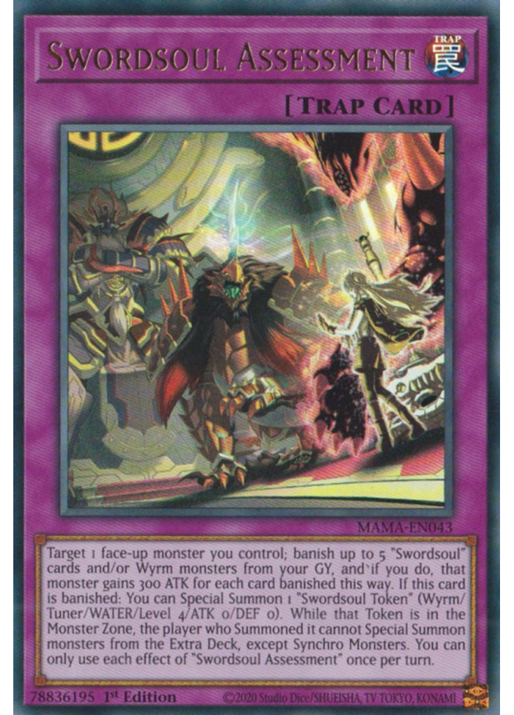 Swordsoul Assessment