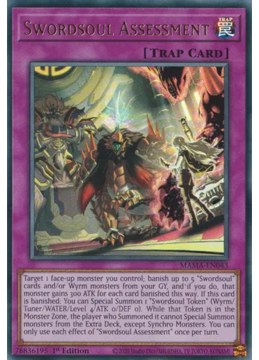 Swordsoul Assessment