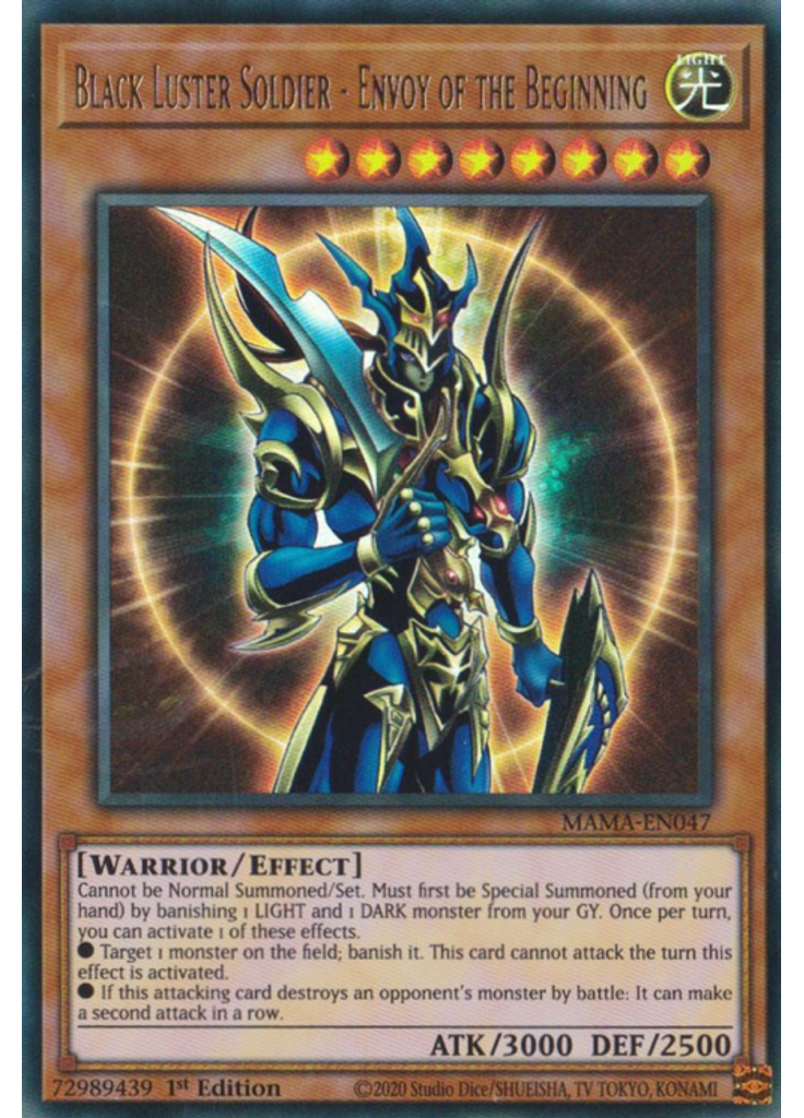 Black Luster Soldier - Envoy of the Beginning