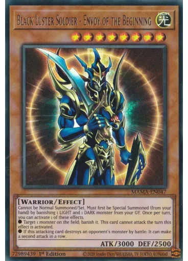 Black Luster Soldier - Envoy of the Beginning