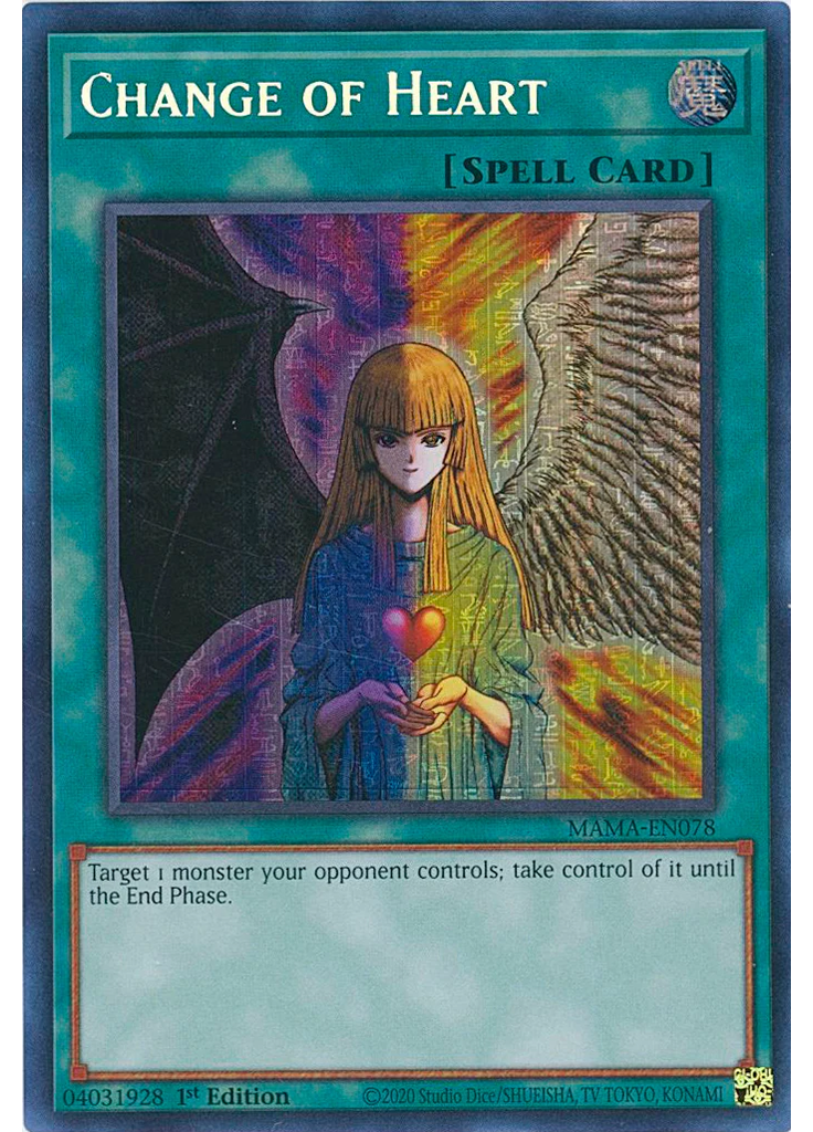 Change of Heart (Ultra Rare Pharaohs Rare 1st Edition)