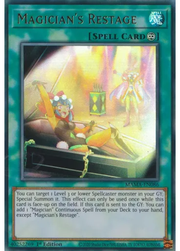 Magician's Restage