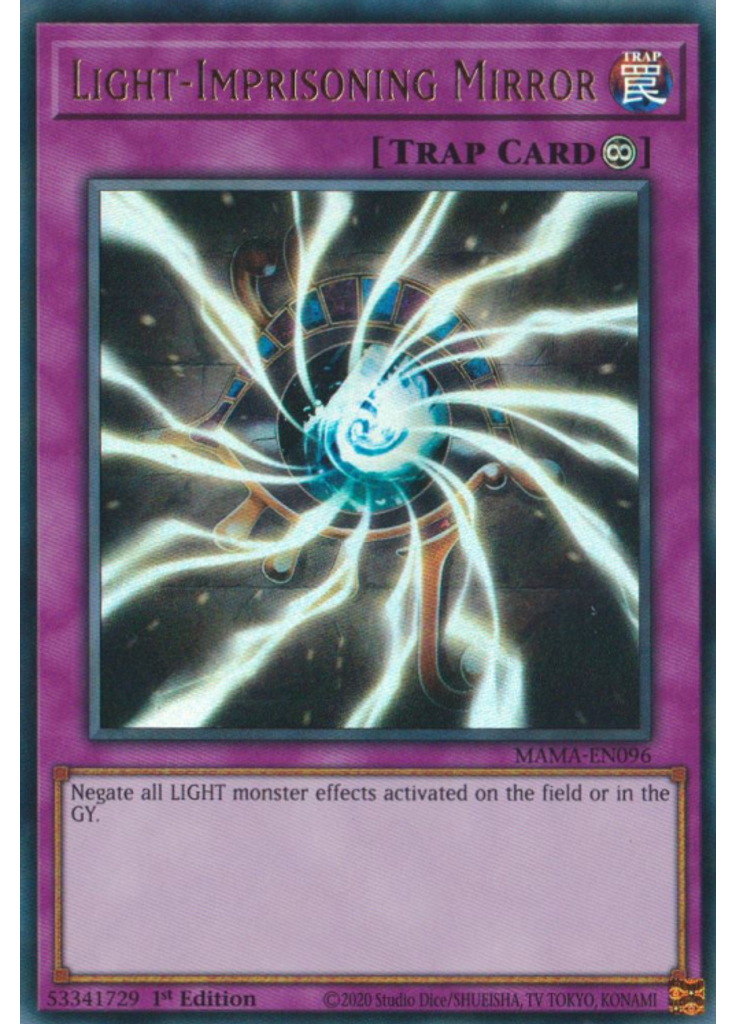 Light-Imprisoning Mirror