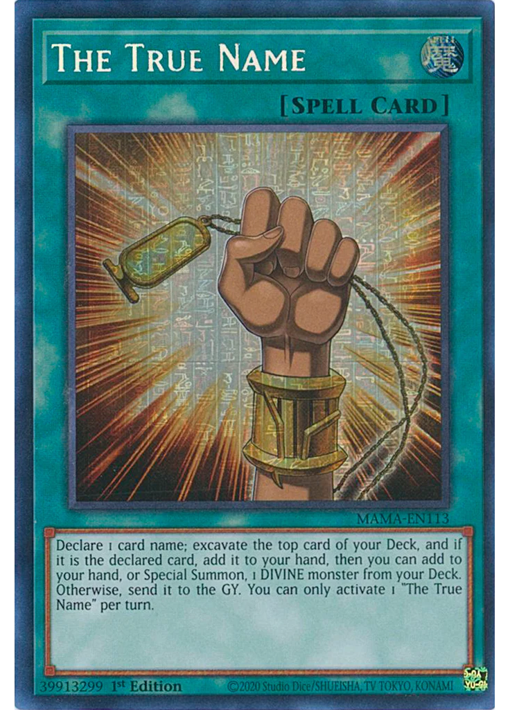 The True Name