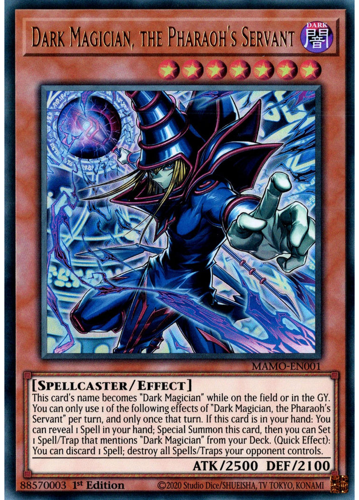 Dark Magician, the Pharaoh's Servant
