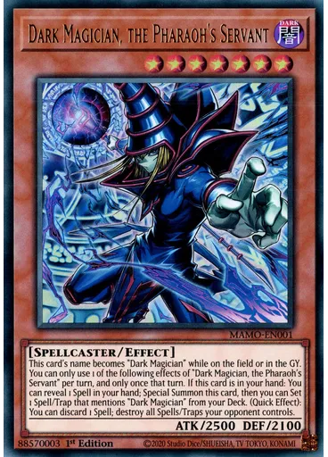 Dark Magician, the Pharaoh's Servant