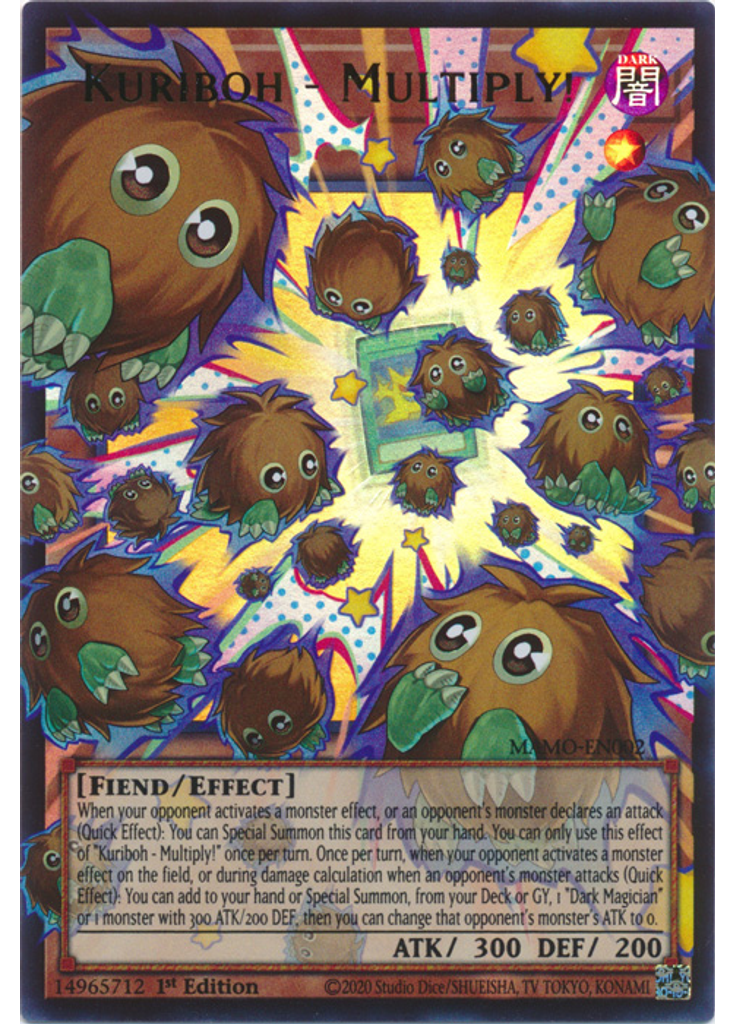 Kuriboh - Multiply! (Ultra Rare 1st Edition Ea)