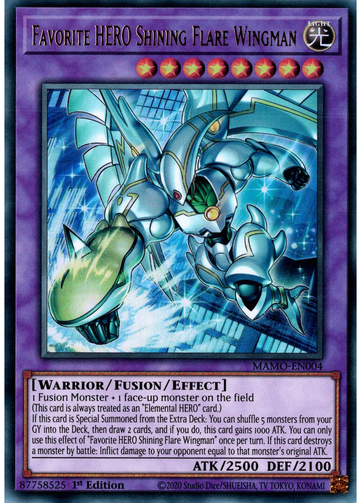 Favorite HERO Shining Flare Wingman