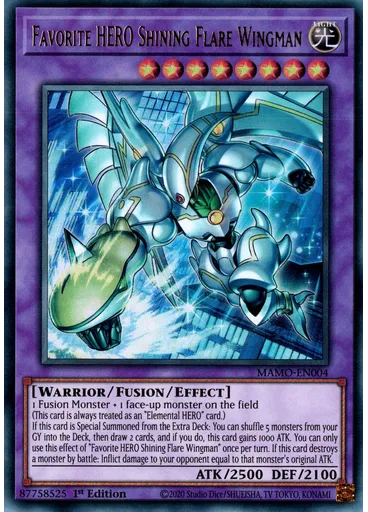 Favorite HERO Shining Flare Wingman