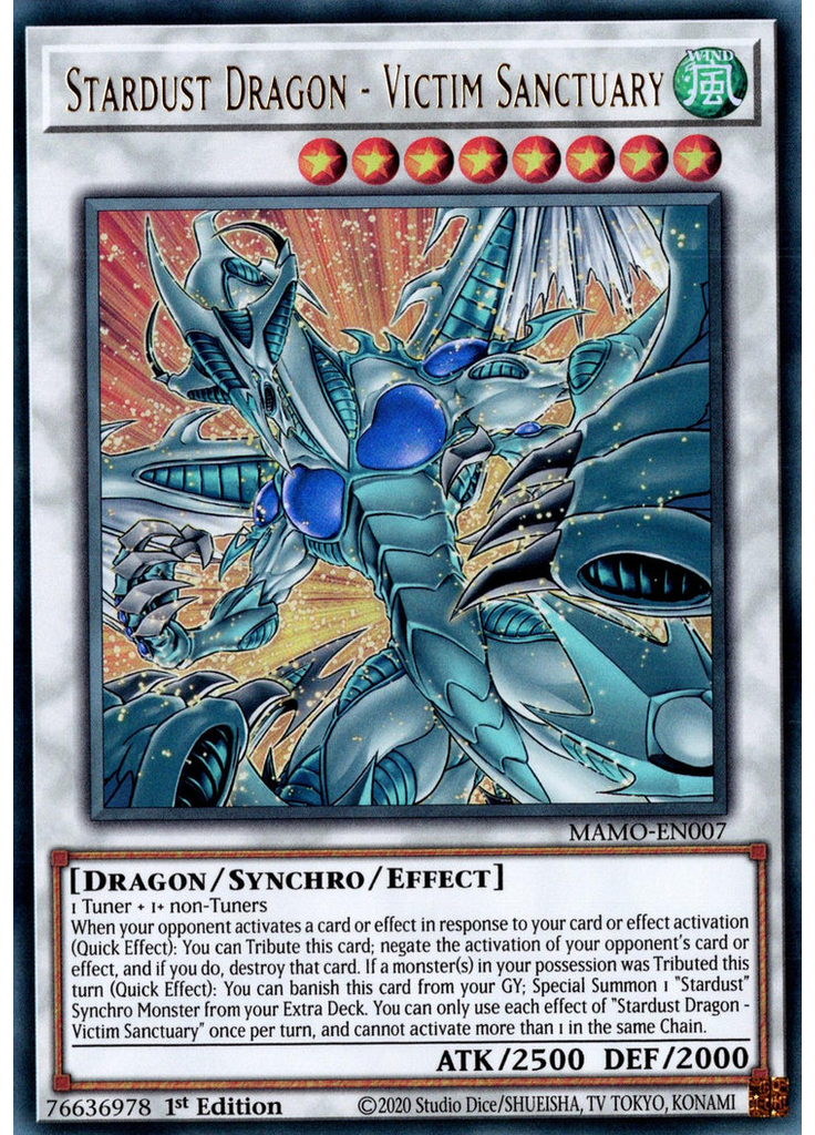 Stardust Dragon - Victim Sanctuary