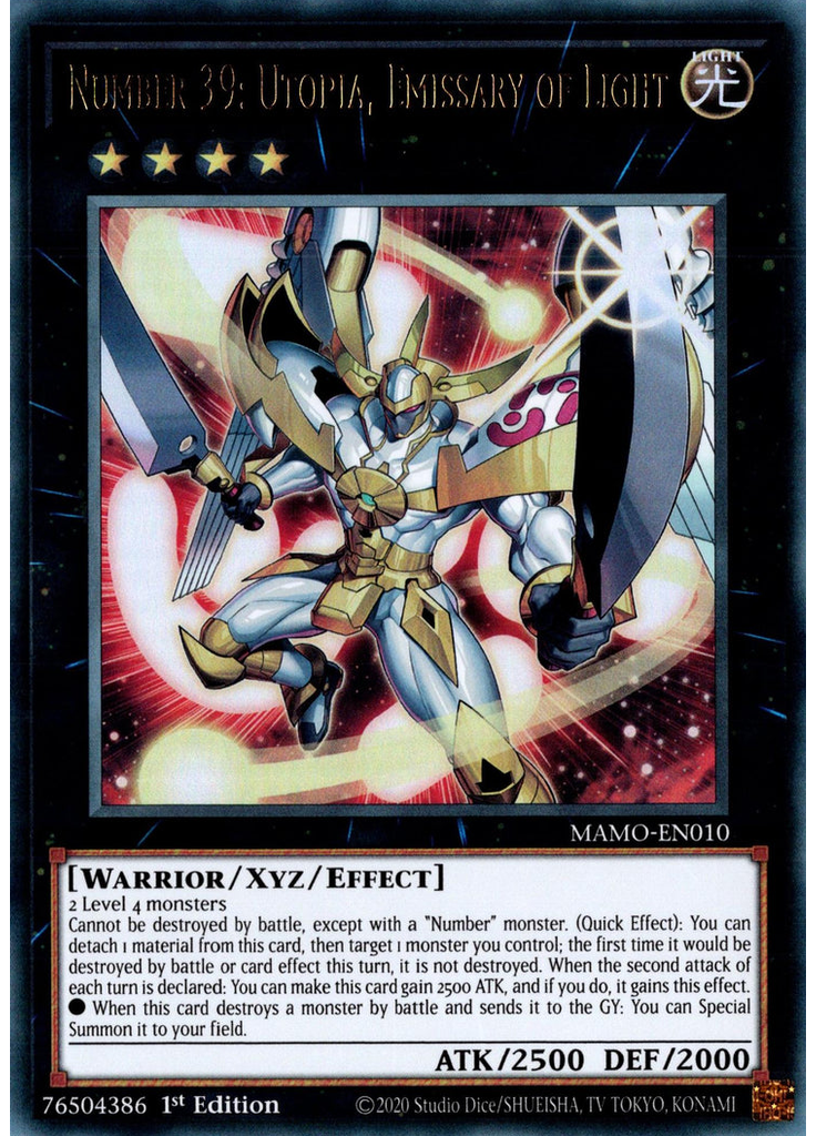 Number 39: Utopia, Emissary of Light