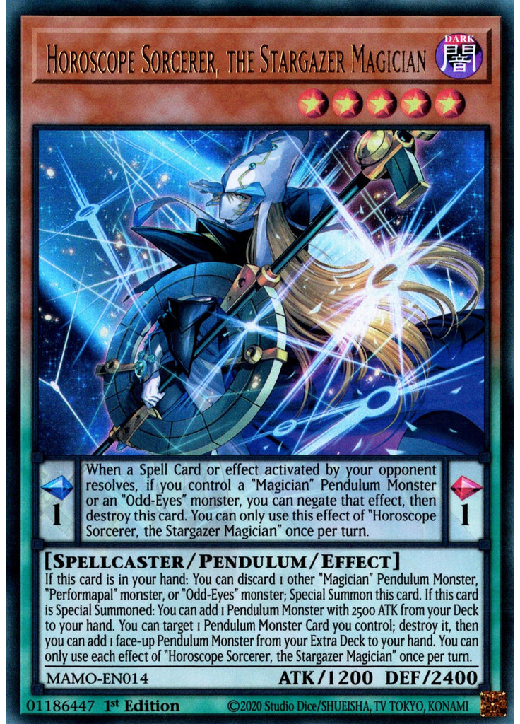 Horoscope Sorcerer, the Stargazer Magician